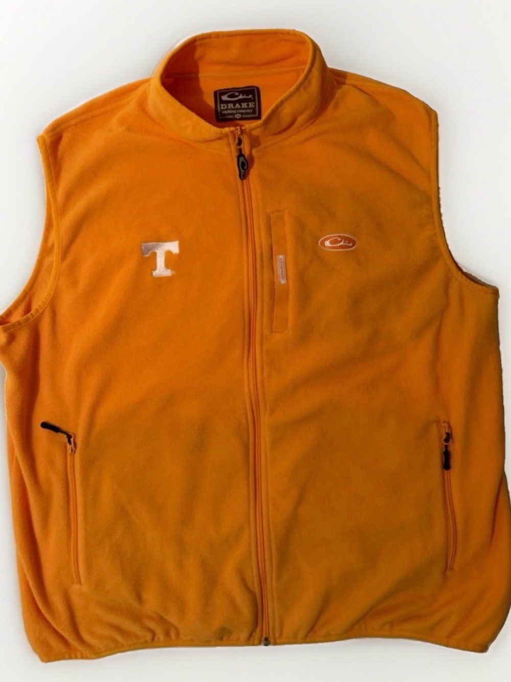 Drake Waterfowl Systems UT Vest Mens 2XL Fleece Tennessee Vols Outdoor Hunting